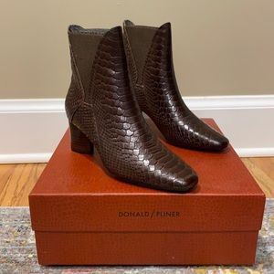 Donald Pliner Brown Boots